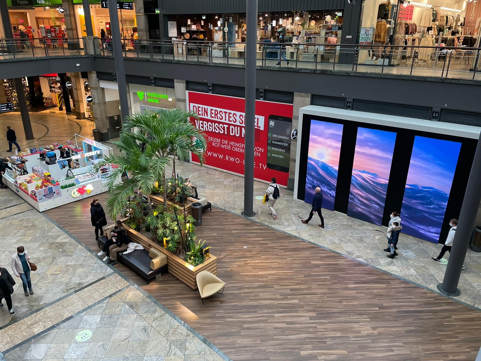 Aufmerksamkeit im Vorbeigehen