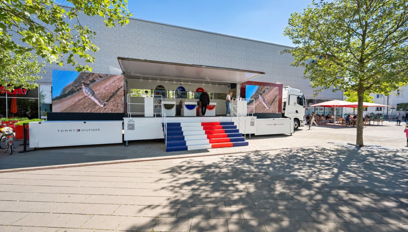 Tommy Hilfiger fährt groß auf in München und Wien