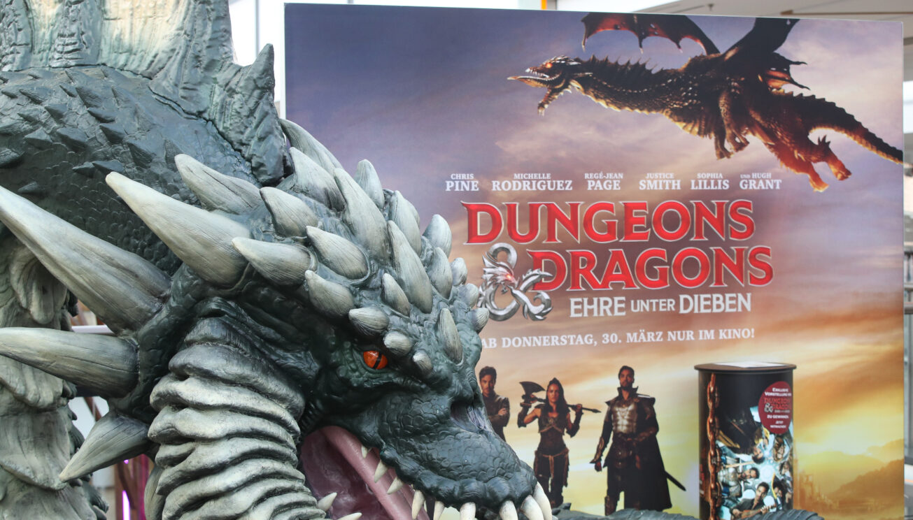 Drachenstarke Kinopromotion in den Köln Arcaden