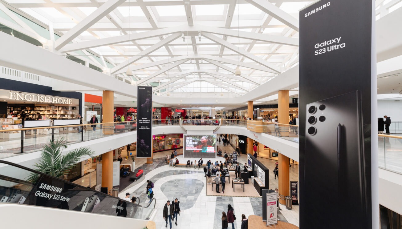 Samsung setzt auch in Österreich wieder auf Westfield