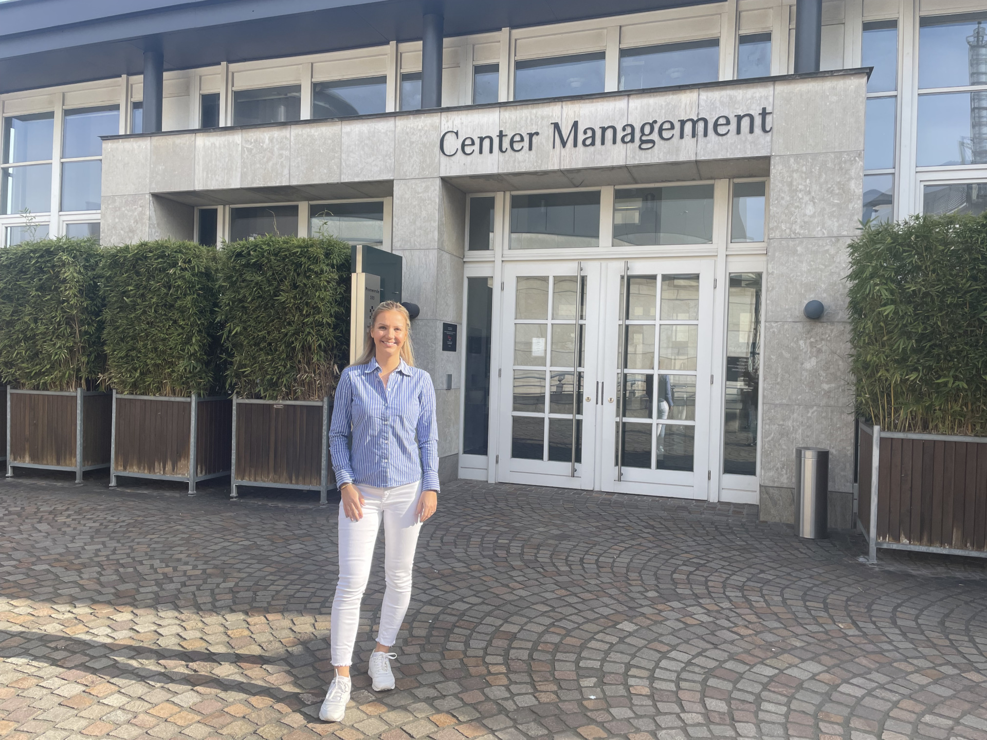 Jessi hinter den Kulissen des Westfield Centro