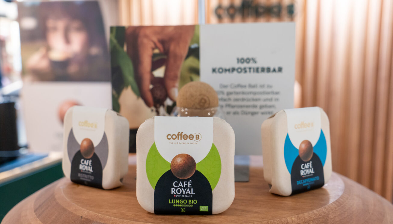 Sustainable coffee breaks with “CoffeeB”