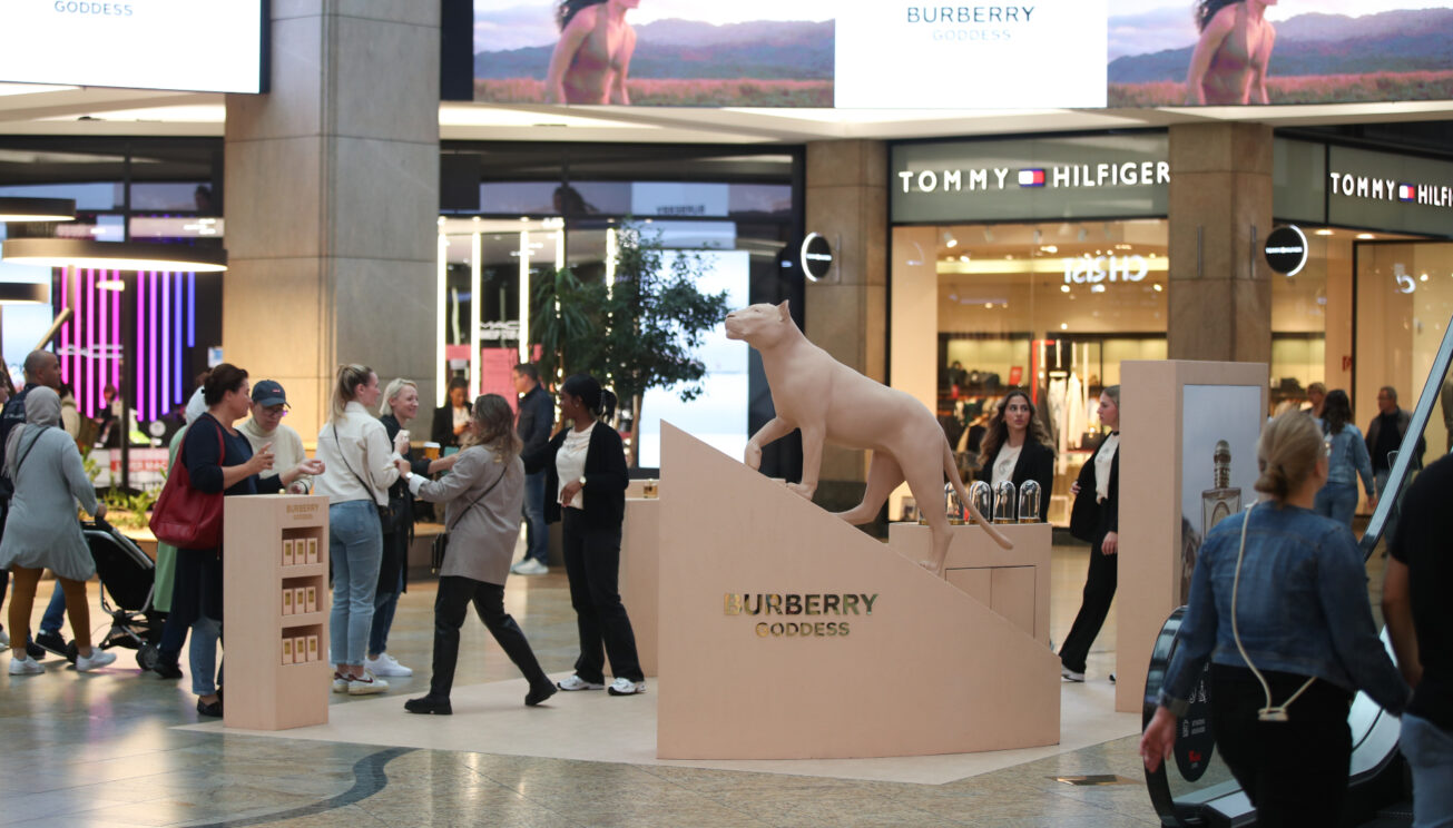 Luxuriöser Duft von Burberry im Westfield Centro