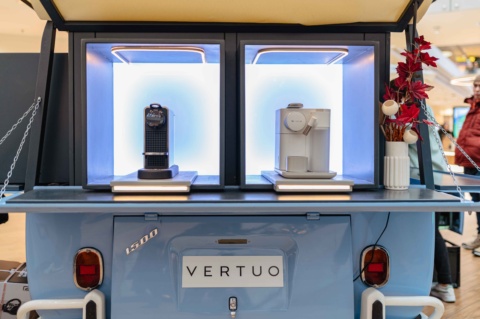 Westfield Donau Zentrum, nespresso, vertuo tour