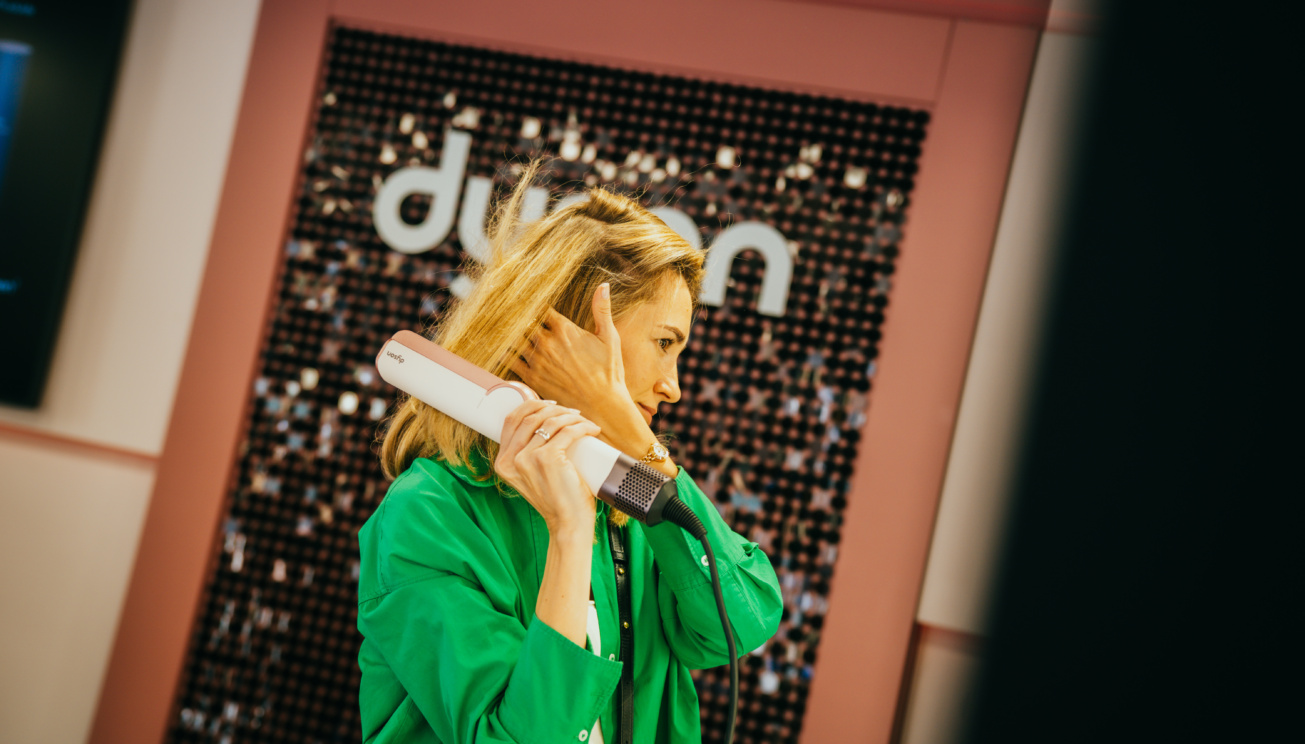 Dyson sorgt für Salon-Feeling in Hamburg