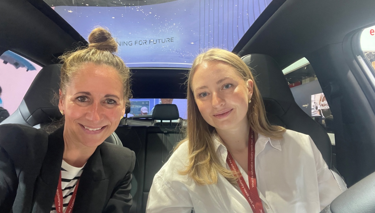Die Gang bei der IAA Mobility in München